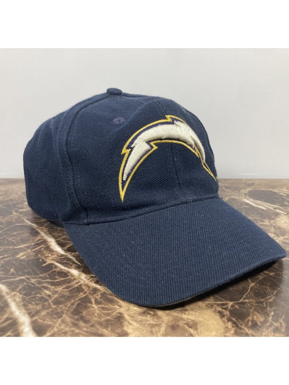 San Diego Chargers Vintage NFL Hat Cap Navy Blue Snapback AFC Football 90s Y2K